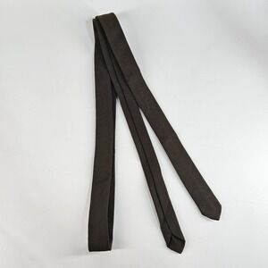 Vtg 50's 60's Ernst Skinny Tie 1" Inch Rockabilly Swing Wool Dacron USA Solid